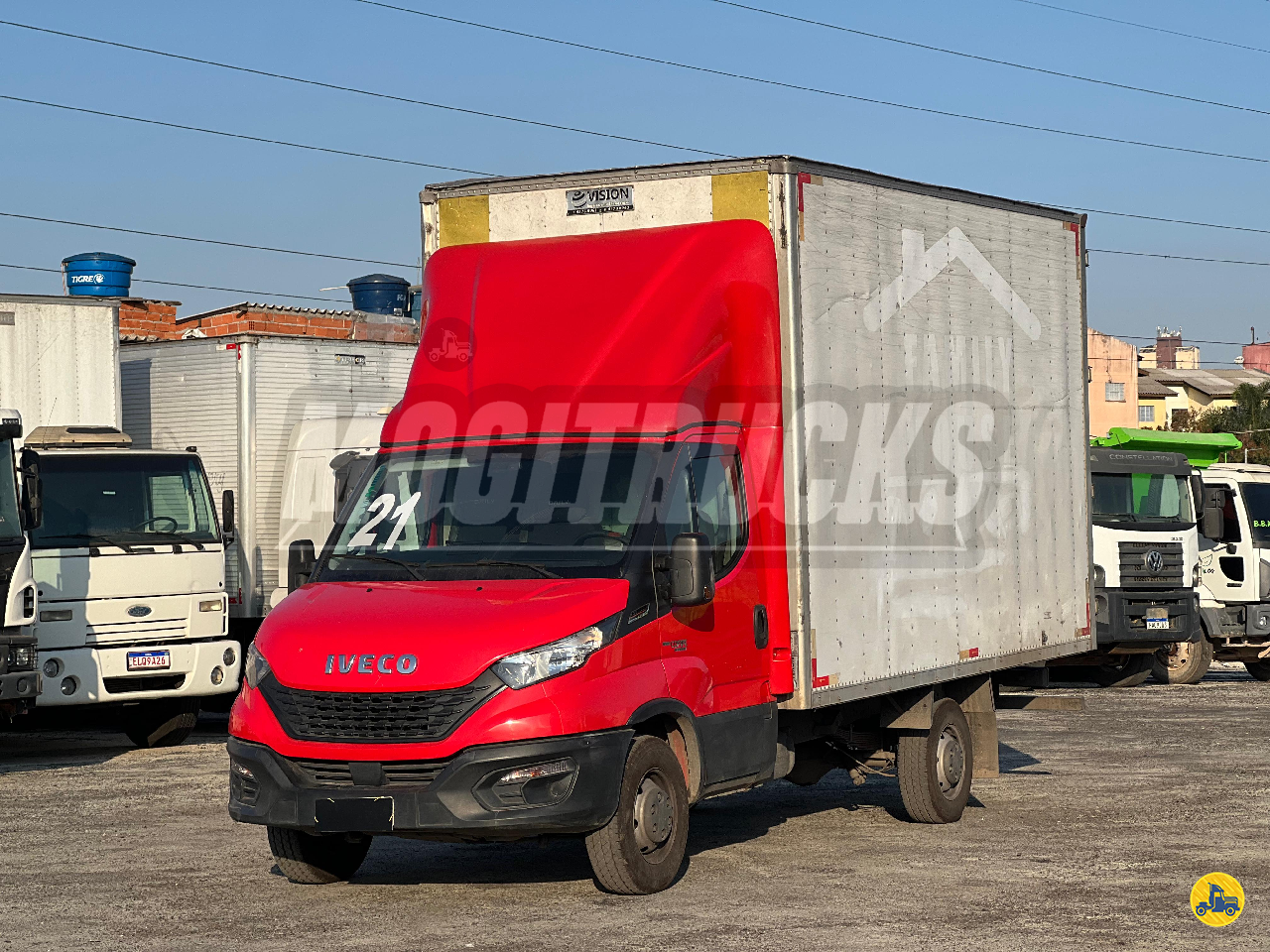 CAMINHAO IVECO DAILY 35-150 Baú Furgão 3/4 4x2 Mogitrucks MOGI DAS CRUZES SÃO PAULO SP
